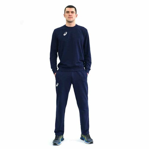 Костюм спортивный ASICS, размер S, синий костюм спортивный man knit suit 156855 0891 размер s