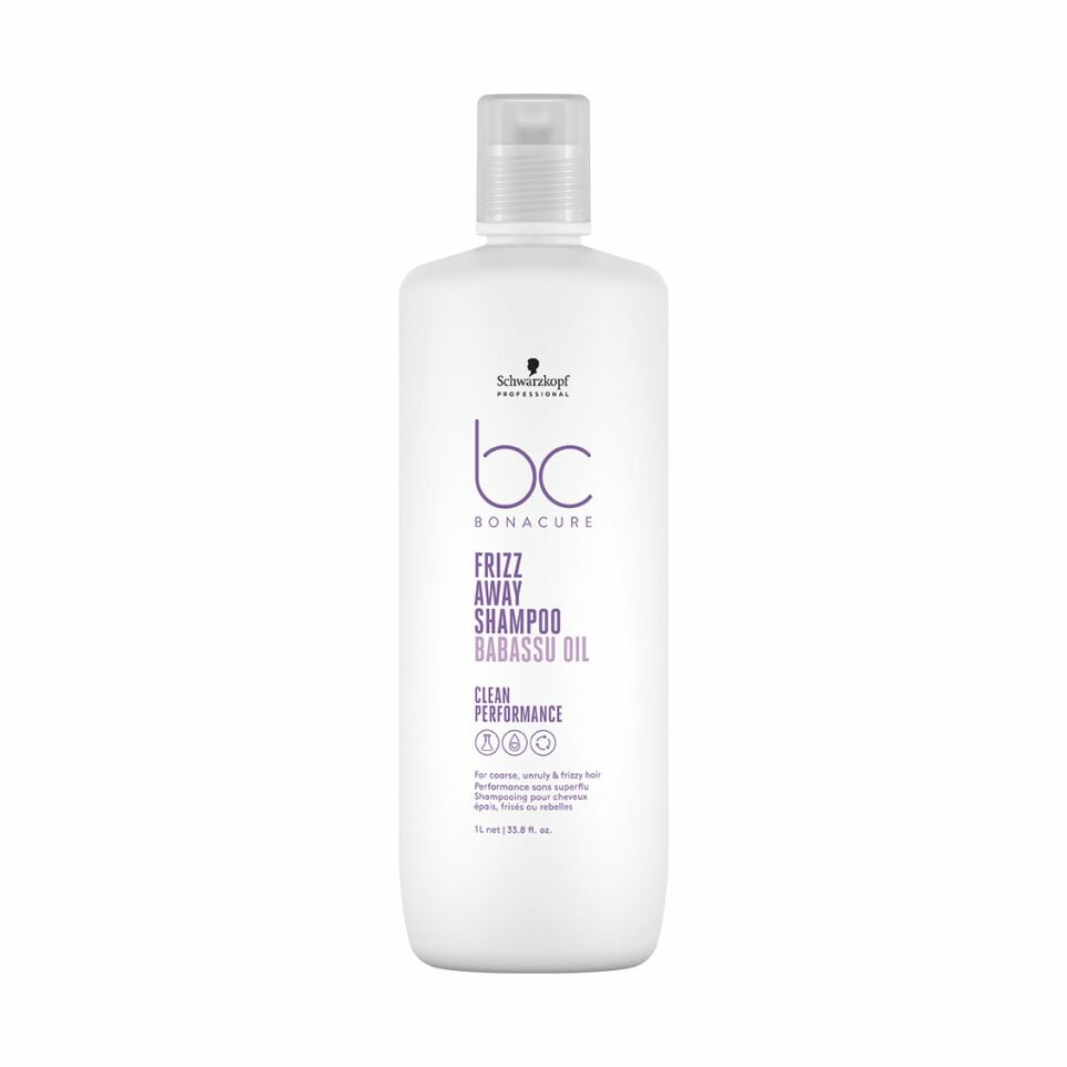 Schwarzkopf Bonacure Frizz Away Шампунь д/жест. и непосл 1000мл