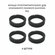 Кольцо сменное КБ-2 балонный клапан 4 штуки