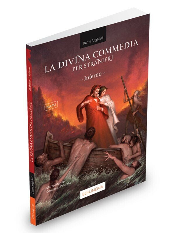 La Divina Commedia per stranieri - Inferno, адаптированная книга на итальянском языке уровня В1