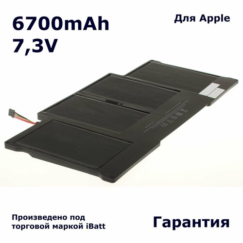 Аккумулятор iBatt 6700mAh, для A1405 iB-A1373