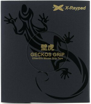 Противоскользящие наклейки на мышь X-raypad Geckos V2 для Razer DeathAdder V3 Pro, чёрные