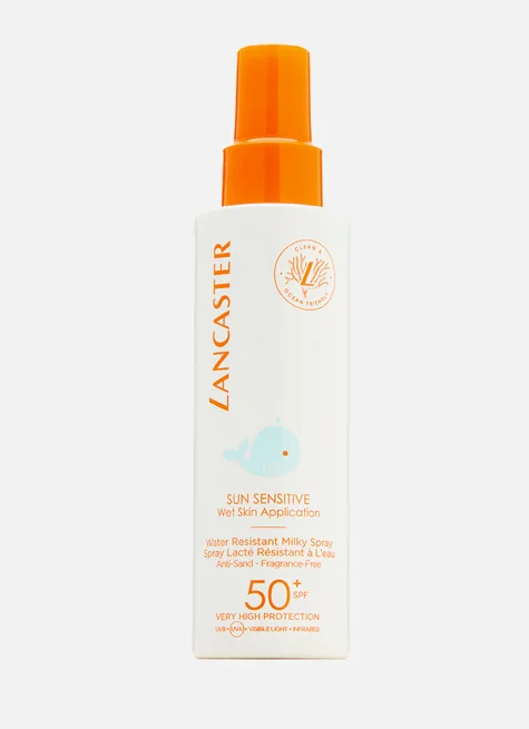 Солнцезащитное молочко-спрей для детей SPF50+ LANCASTER sun sensitive kids 150 мл