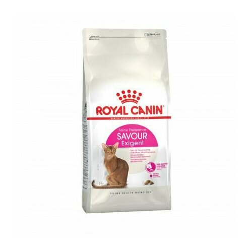 Royal Canin SAVOUR EXIGENT сухой корм для кошек, привередливых к вкусу продукта, 4 кг сухой корм для кошек royal canin savoir exigent привередливых к вкусу продукта 200 г