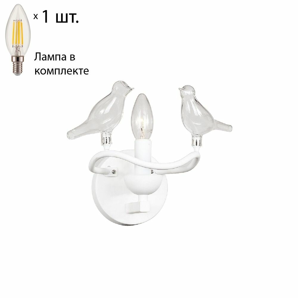 Бра с лампочкой Favourite Pajaritos 1751-1WLamps E14 Свеча