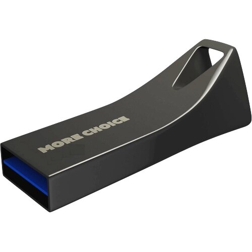 Флешка MoreChoice MF128m 128 Гб usb 3.0 Flash Drive - металлический корпус, черный