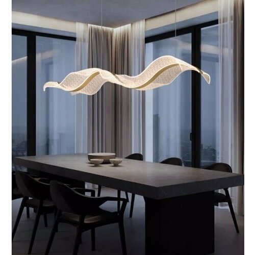 Подвесной волнообразный светильник