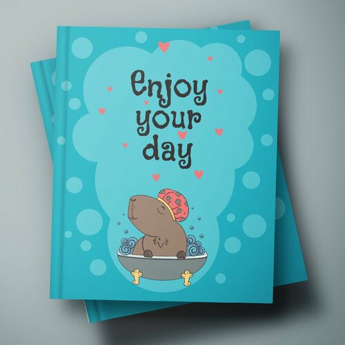 Блокнот позитивного настроения Malamalama CAPYBARA MOOD 64533-5 588₽