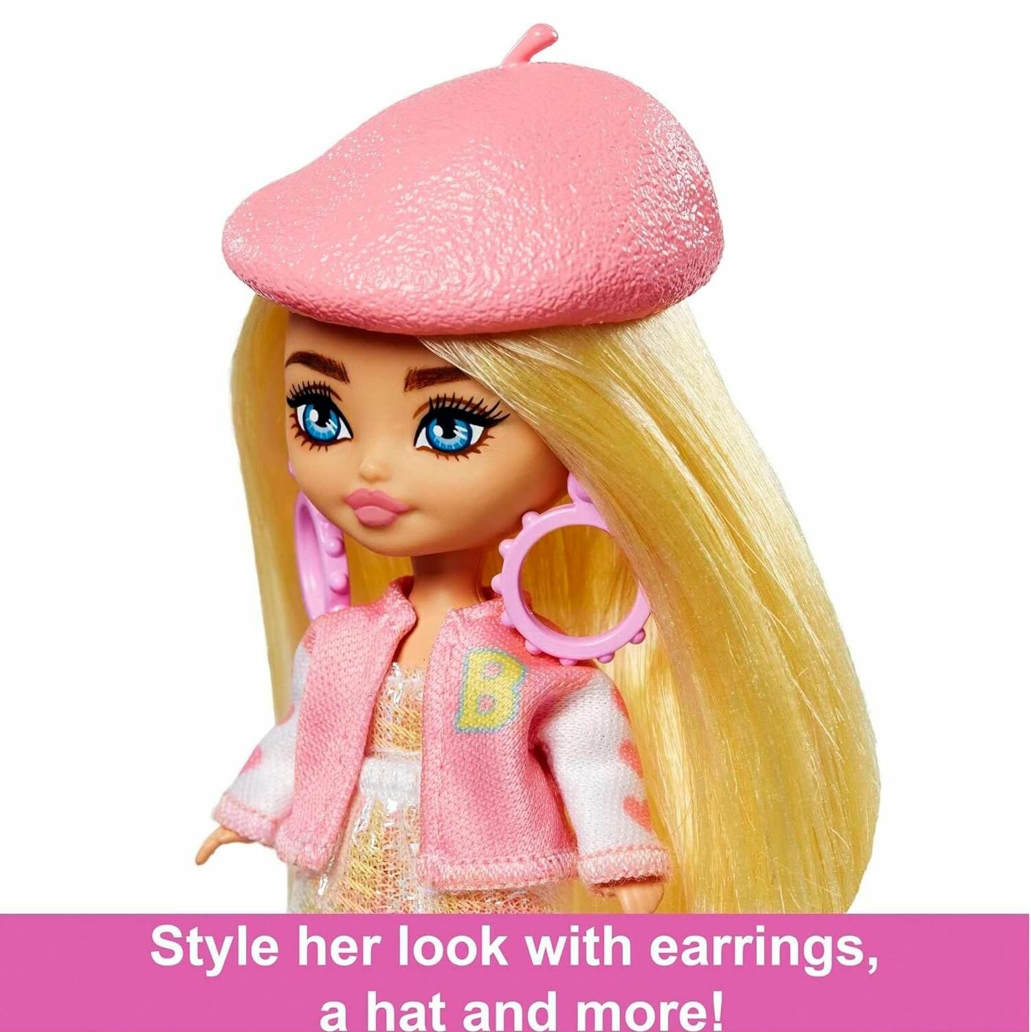 Кукла Barbie Экстра мини Блондинка - фото №7
