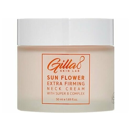 Крем для шеи и зоны декольте Gilla8 SUN FLOWER EXTRA FIRMING NECK CREAM