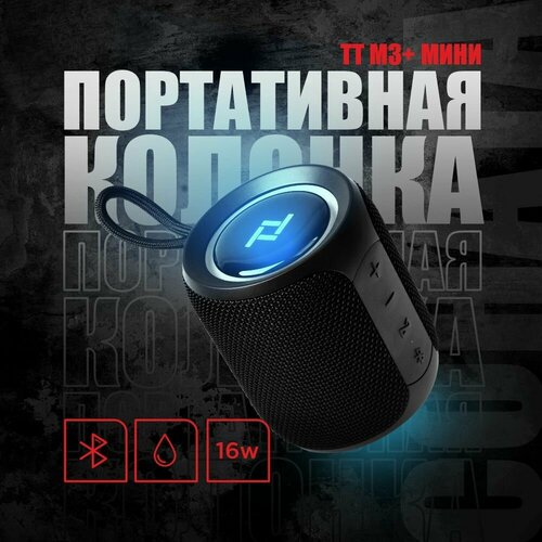 Портативная колонка Урал ТТ М3 мини черный 559000₽