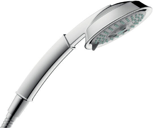 Hansgrohe Raindance Classic 100 Air Душевой гарнитур, 3 jet, цвет: хром Unica Classic 27843000