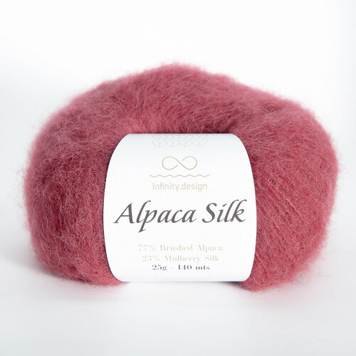 Infinity Design Alpaca Silk (4344 Dark Powder Pink)