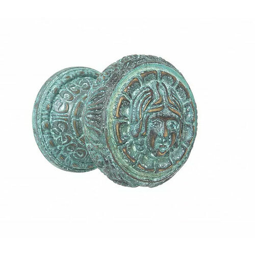 Ручки дверные к-кт-2шт Manzzaro Art 300 AG античная бронза blue 2200₽