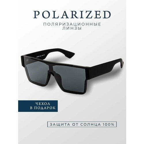 Солнцезащитные очки Accent Polarized, черный/черный