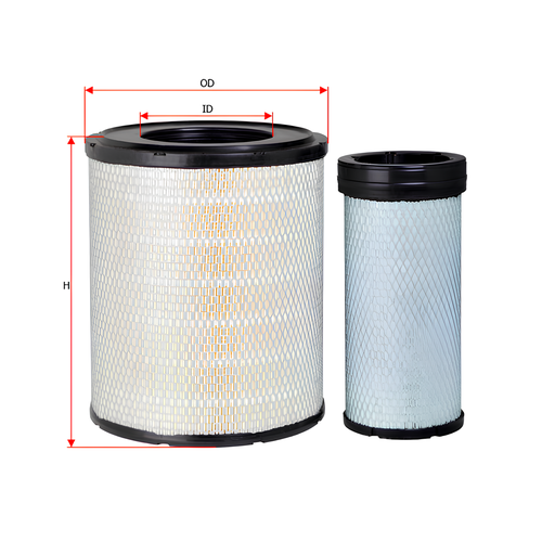 Фильтр воздушный к-т XCMG LW500FLW500FNCaterpillarKomatsu 6I0273T Shantui 2727₽