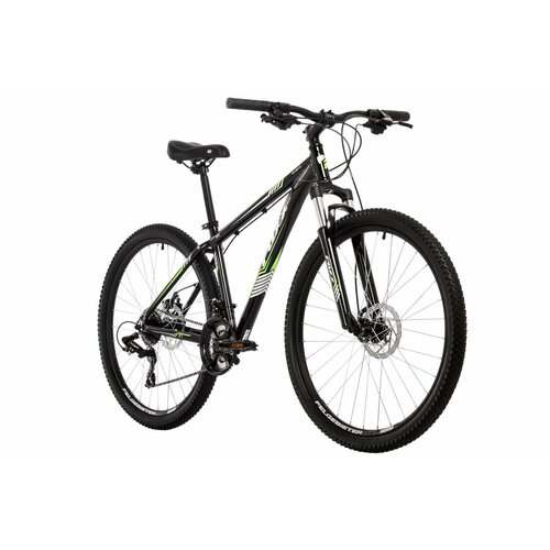 Велосипед FOXX 29 ATLANTIC черно-зеленый, алюминий, размер 22