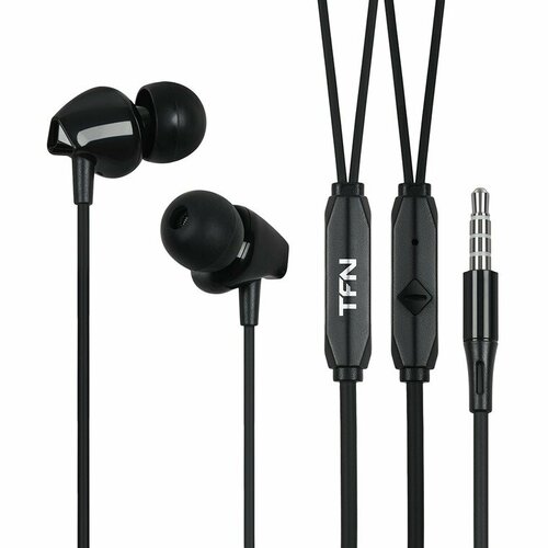 Наушники TFN MC518 вкладыши чёрный TFN-HS-MC518BK 333₽