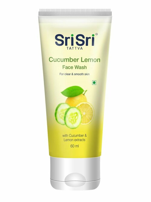 Средство для умывания с огурцом лимоном Cucumber Lemon, 60мл