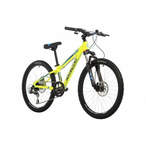 Велосипед NOVATRACK 24 EXTREME алюм рама 11 салатовый 8-скор RD360EF505TZ500 дисковый гидрав 40649₽