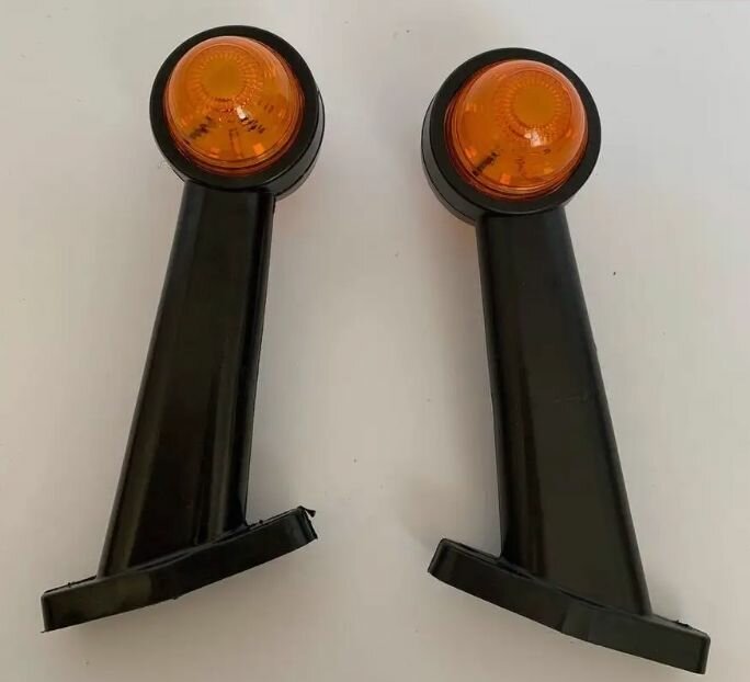 фото Светодиодные неоновые LED задние габариты / габариты-рога / рожки 12-24v - 2 штуки