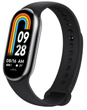 Фитнес браслет Xiaomi Mi Smart Band 8, графитовый черный