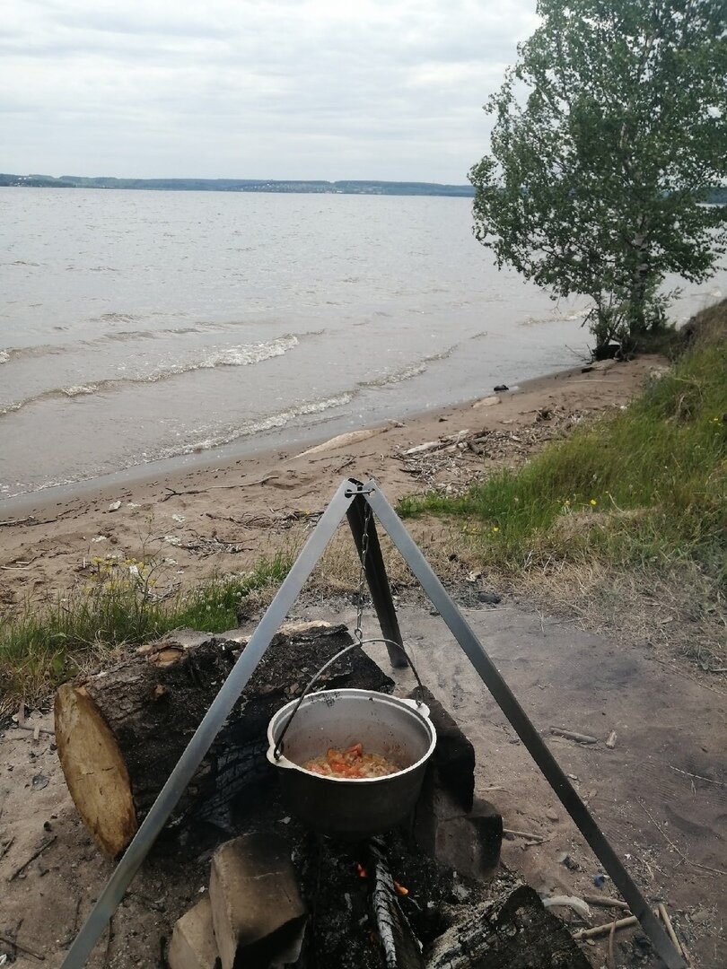 Тренога костровая 70 см, в плёнке