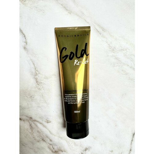 BOSNIC RD SILK GOLD RESET Маска и крем 2 в 1 для волос 180мл