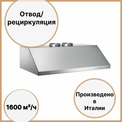 Настенная вытяжка 25,7х89,8х57 см Bertazzoni Professional KU90PRO2XA