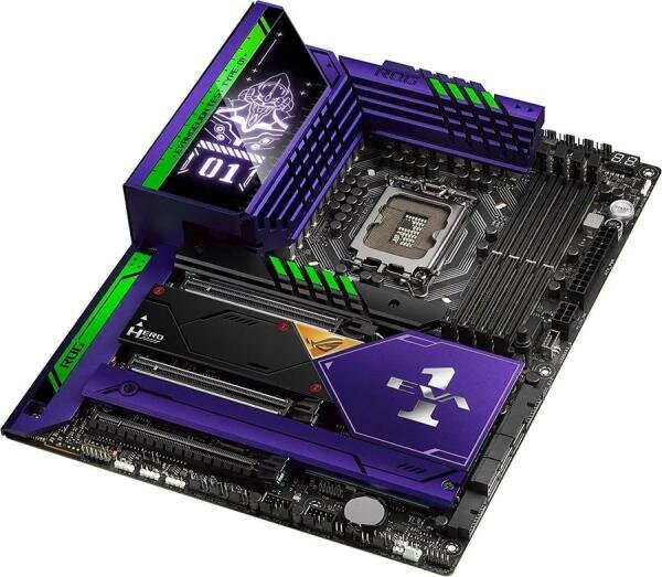 Материнская плата ASUS ROG MAXIMUS Z690 HERO EVA Socket 1700 Z690 4xDDR5 3xPCI-E 16x 6xSATA III ATX Retail