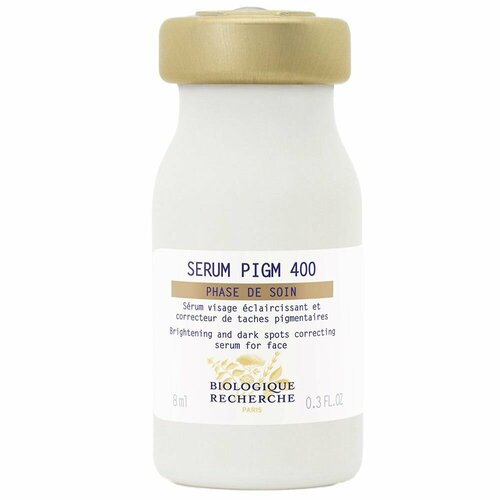 BIOLOGIQUE RECHERCHE сыворотка для лица против пигментации SERUM PIGM 400 8 МЛ
