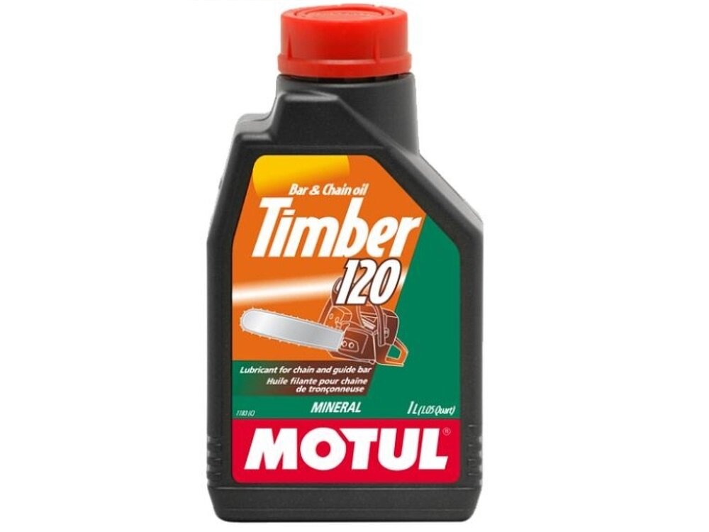 Цепное масло Motul Timber 120 минеральное 1л 102792