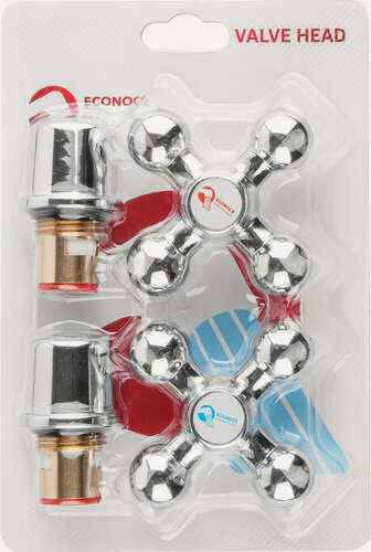 Изображение товара Вентильная головка ECONOCE EC0552, кран-букса и маховик, для смесителя