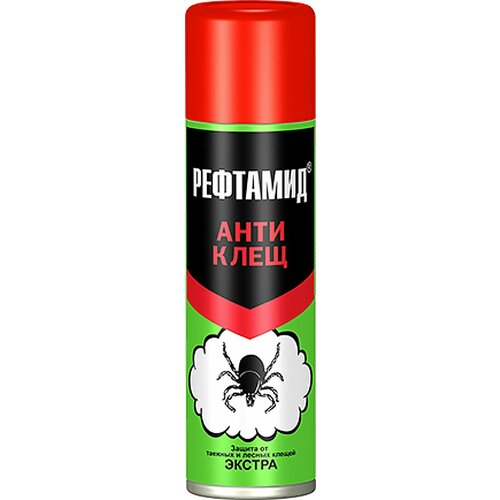 Аэрозоль Рефтамид Антиклещ 145мл 600₽