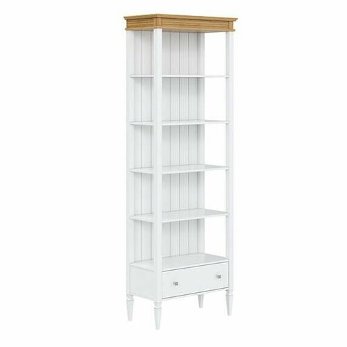 Стеллаж Гостиная Ольса 101 белый лакантик 24 21212₽