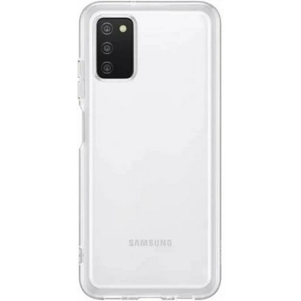 Чехол Samsung EF-QA037 для Samsung Galaxy A03s, прозрачный - фото №14