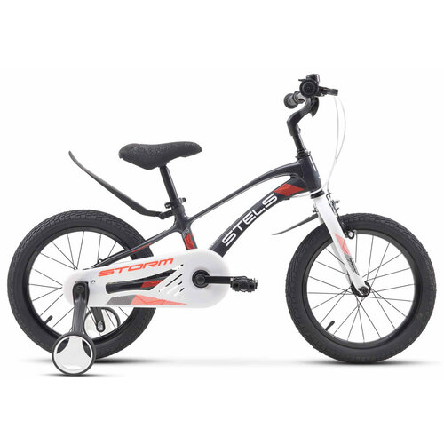 Детский велосипед Stels Storm KR 16 Z010 (2024) 16 Серый (100-120 см) детский велосипед stels talisman 16 z010 2019 11 синий