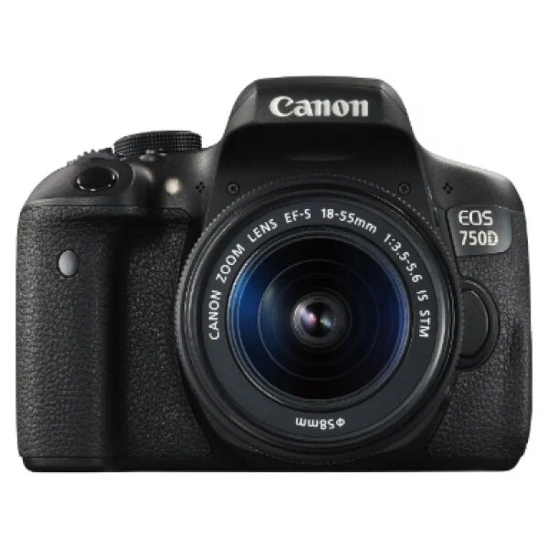 Фотоаппарат Canon 750D kit 18-55 STM , черный