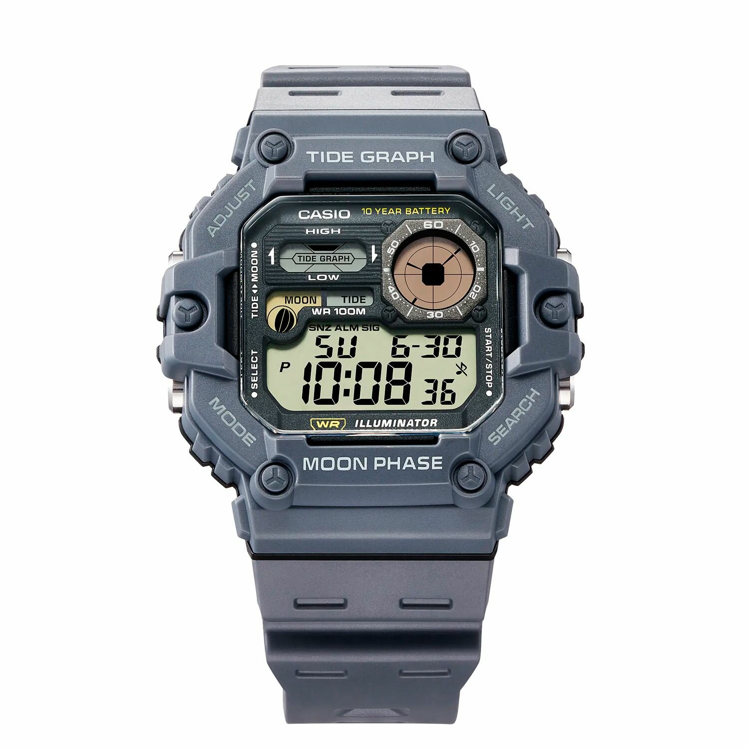 Наручные часы CASIO, серый — фото 1
