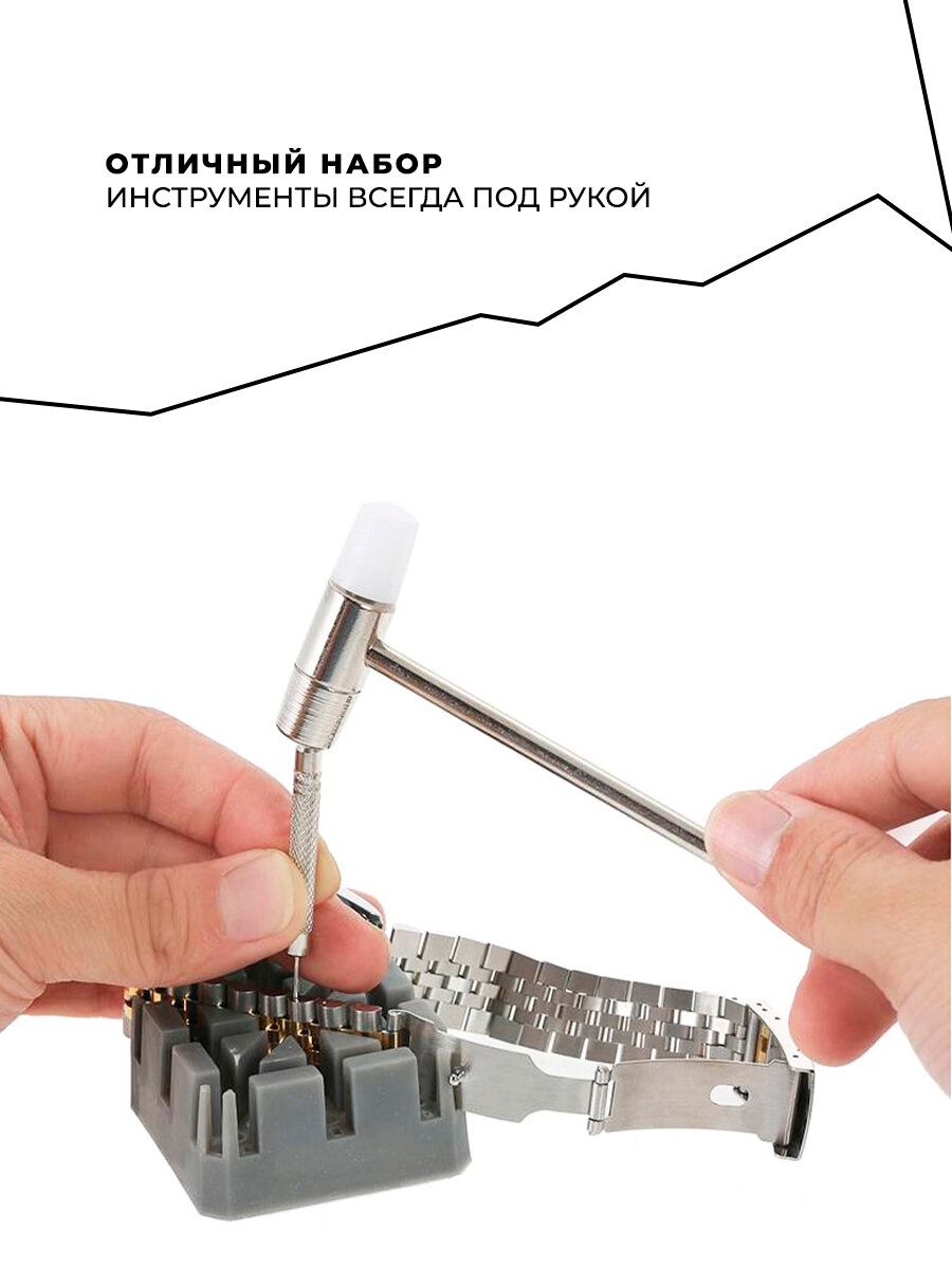 Наборы Инструментов И Оснастки Набор инструментов KS-87016 для ремонта часов 16 в 1