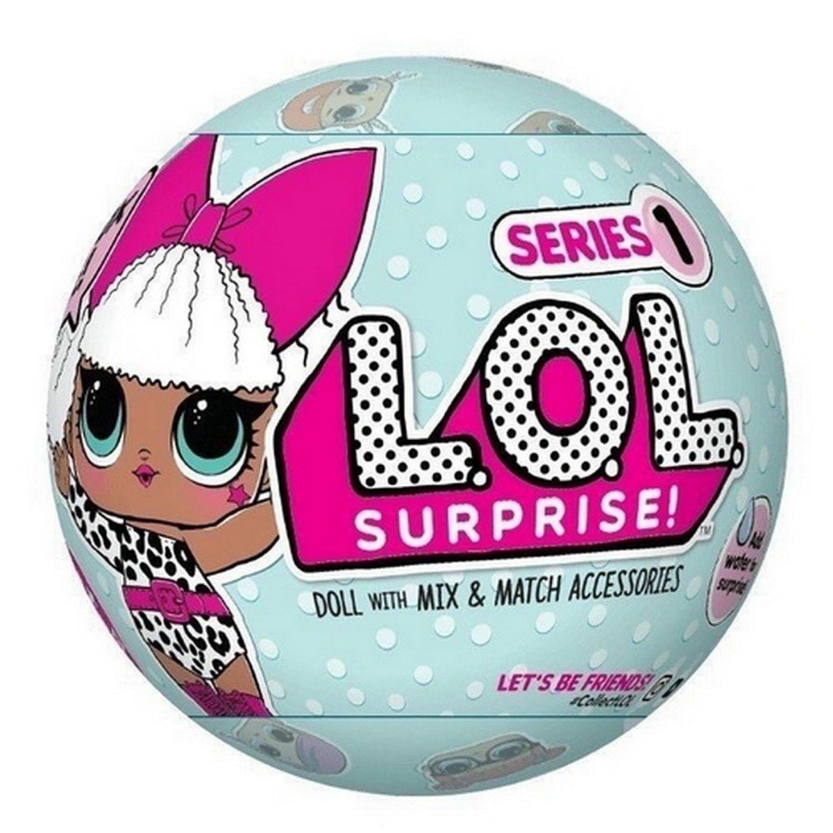 Кукла-сюрприз L.O.L. Surprise в шаре 1, 8 см, 546764
