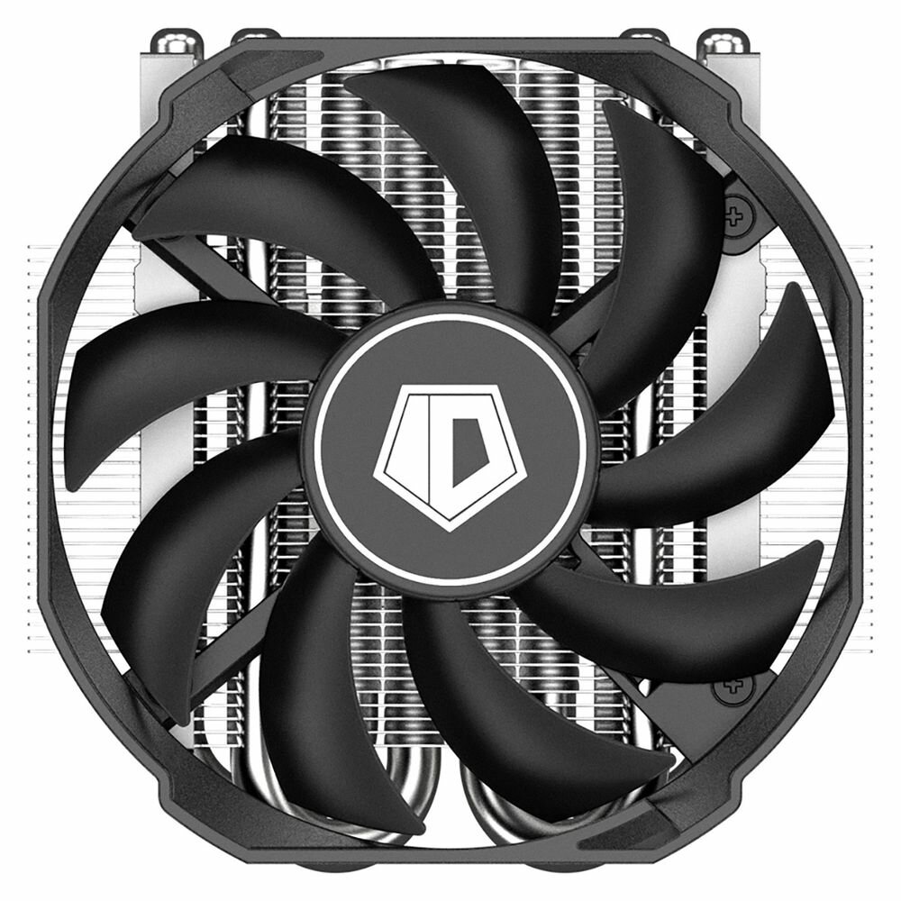 Кулер ID-Cooling AM5/AM4 низкопрофильный высота 30mm (TDP 100W, PWM, 4 тепл.трубки прямого контакта, FAN 92mm) BOX - фото №7