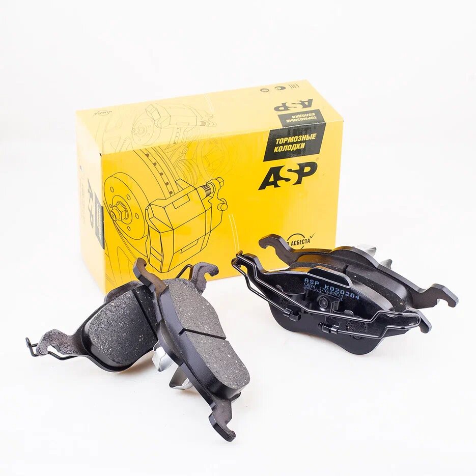 Колодки тормозные передние Ford Focus 1 1.4-2.2 "ASP K020204