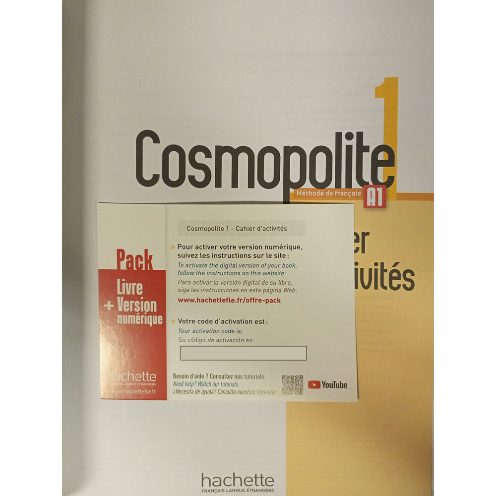 Cosmopolite 1 - Pack Cahier + Version numerique - фото №3