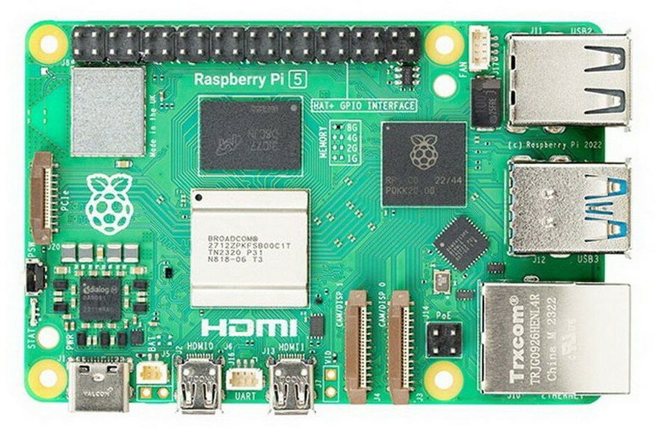 Одноплатный компьютер Raspberry Pi 5 4Gb (RA770)
