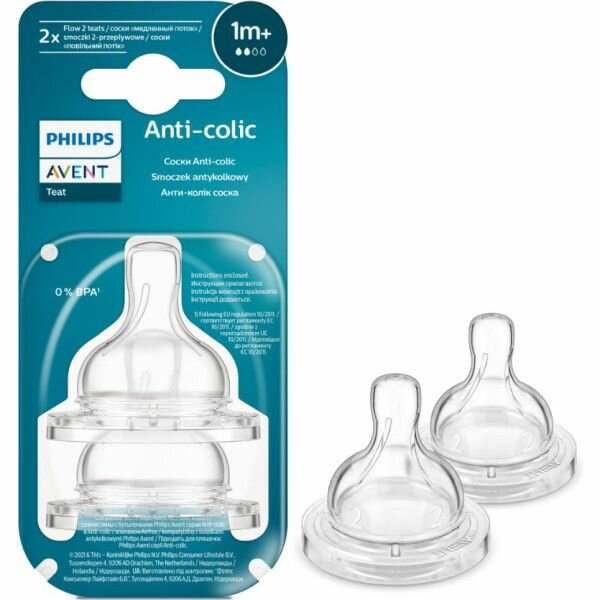 Соска PHILIPS Avent Anti-Colic SCY762/02