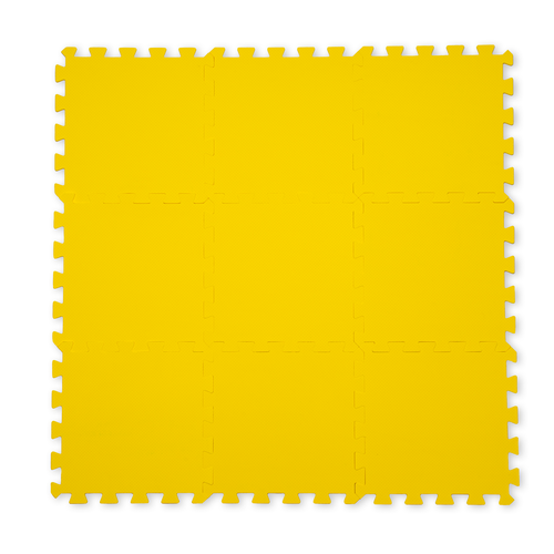 Мягкий пол пазл 33x33 см цвет желтый 2333₽