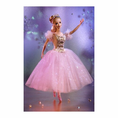 Кукла Bаrbie as the Sugar Plum Fairy (Барби фея сахарной сливы) кубики цвета слоновой кости 6 шт