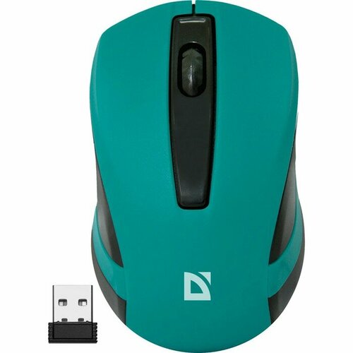 Мышь Defender MM-605 беспроводная оптическая 1200 dpi 2xАAA не в компл зелёная комплект из 3 шт 233400₽
