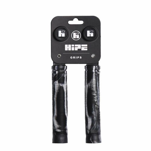 Грипсы Hipe H-01 Duo черный/белый, 155 мм, Black/white шкурка hipe black logo 2020 размер 560х150 мм